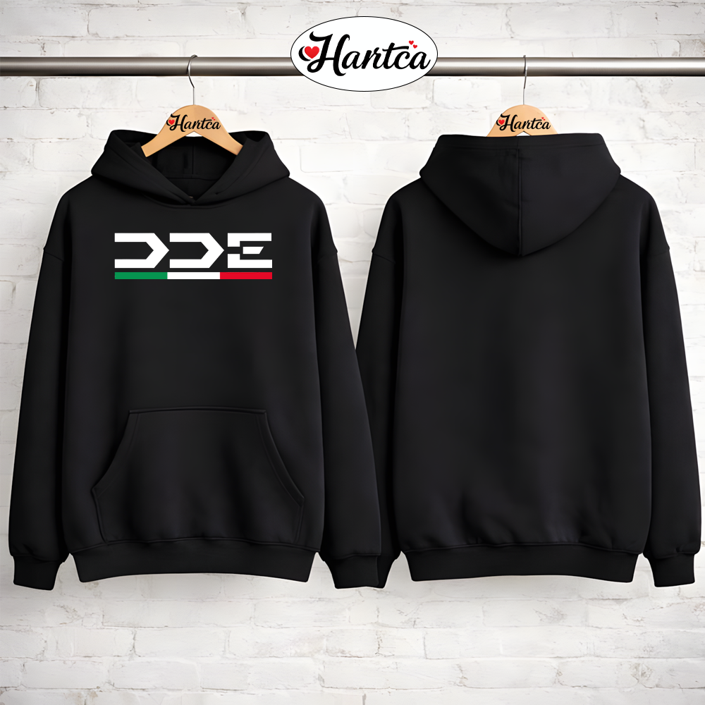 DDE Merch Garage Logo Classic Black Hoodie
