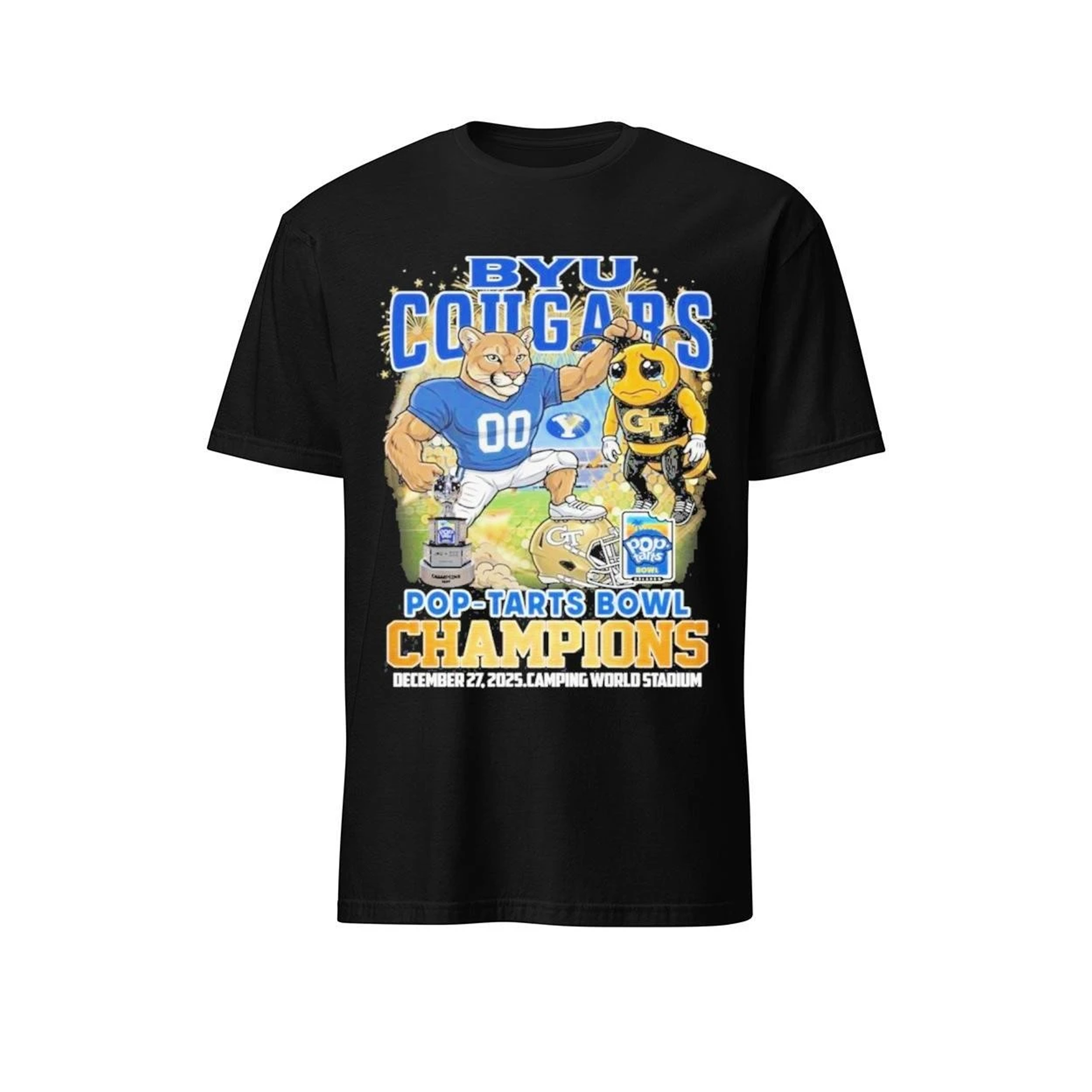 BYU Cougars Pop-Tarts Bowl Champions Shirt