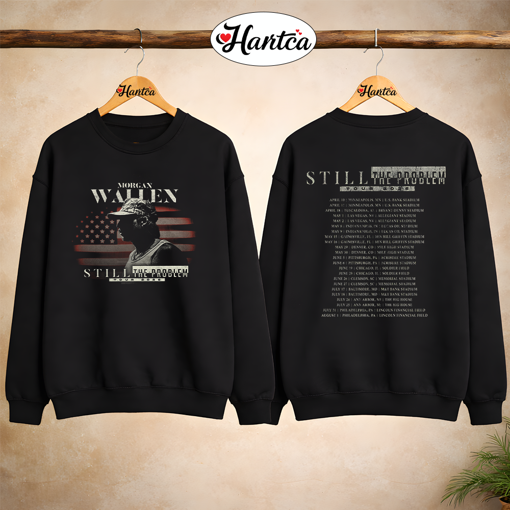 Still The Problem Tour 2026 Morgan Wallen T-Shirt - Image 3
