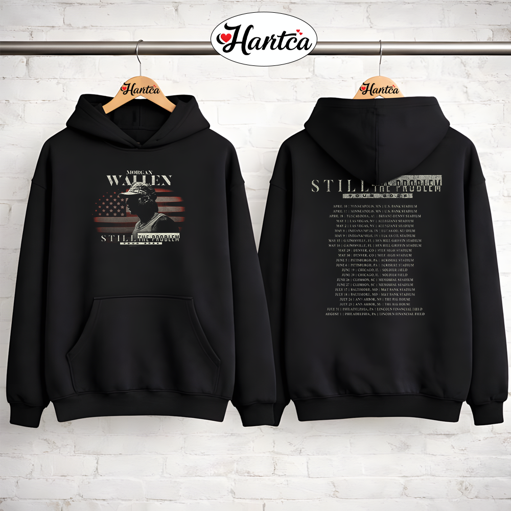 Still The Problem Tour 2026 Morgan Wallen T-Shirt - Image 4