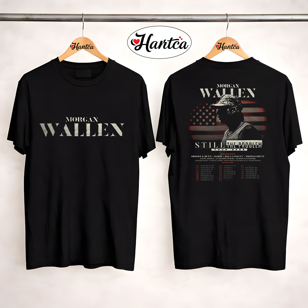 Morgan Wallen Still The Problem Tour 2026 Two Side T-Shirt