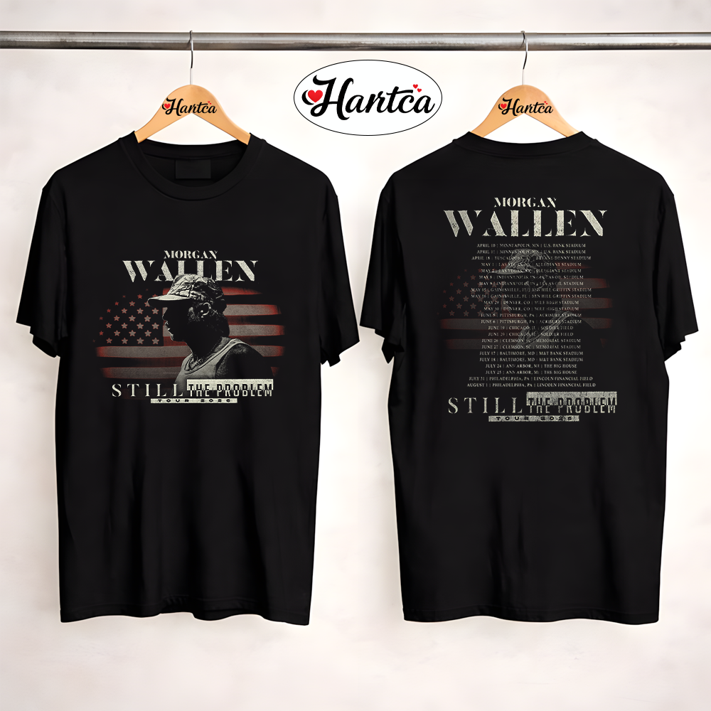 Morgan Wallen Merch Official Still The Problem Tour 2026 T-Shirt For Fans 