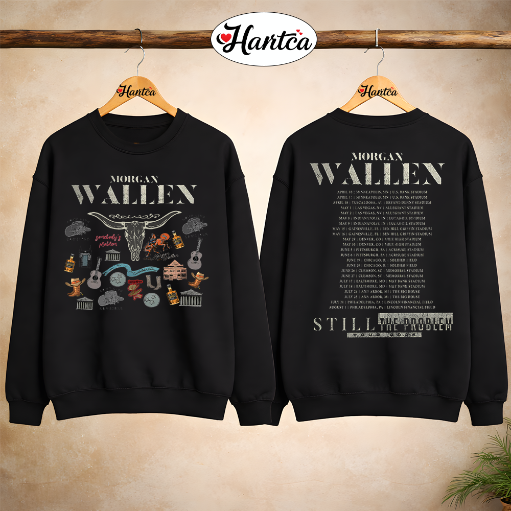 Morgan Wallen Still The Problem Concert 2026 T-Shirt - Image 3