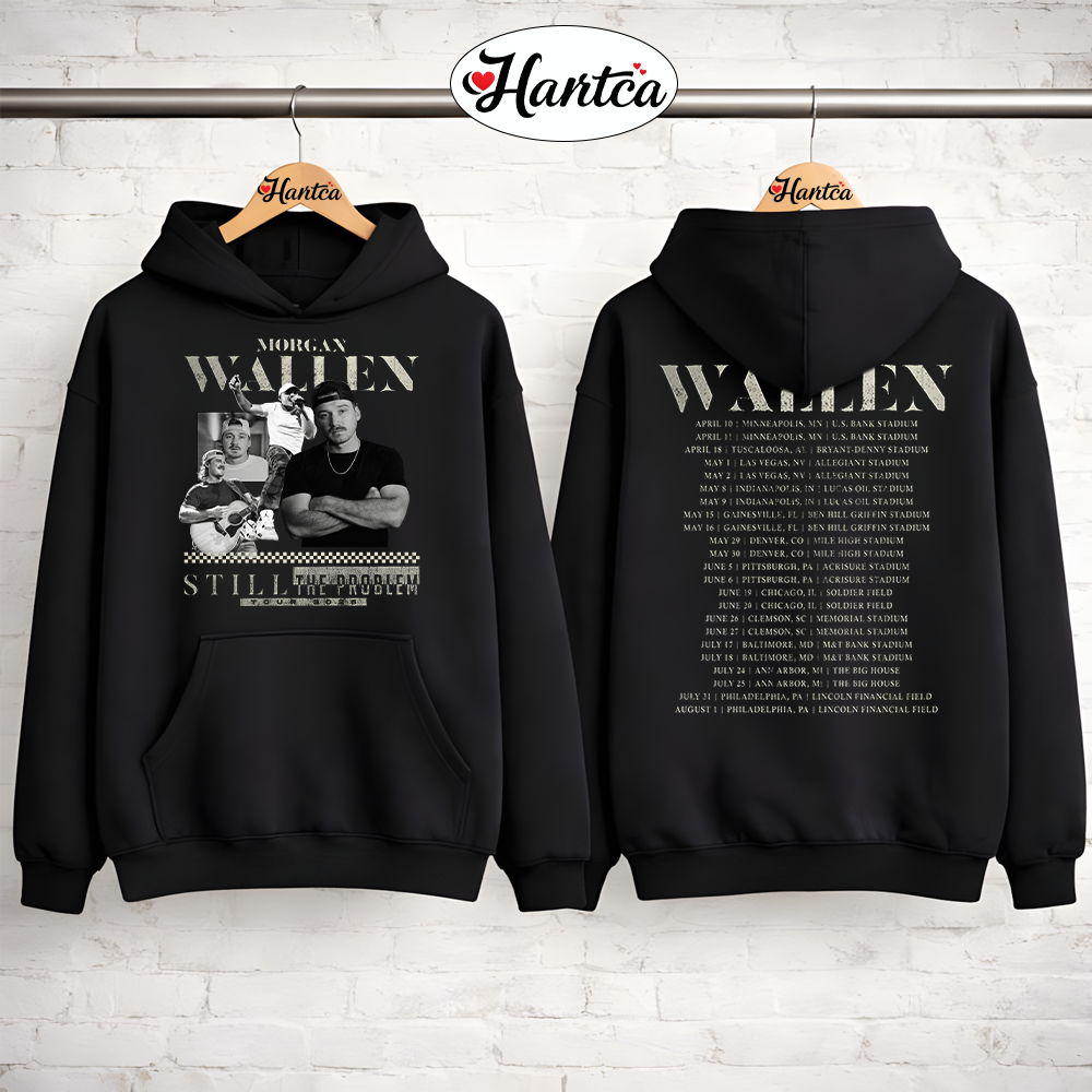 Morgan Wallen Still The Problem Graphic tour 2026 T-Shirt - Image 4