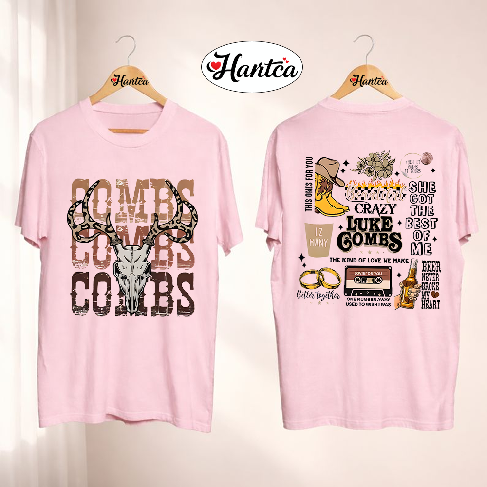 Luke Combs UK Shows 2026 My Kinda Saturday Night Tour Shirt - Image 4