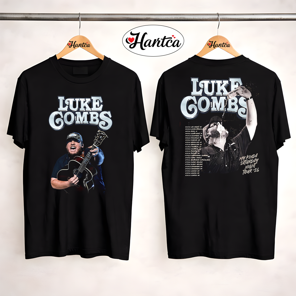 Luke Combs My Kinda Saturday Night Tour Shirt7