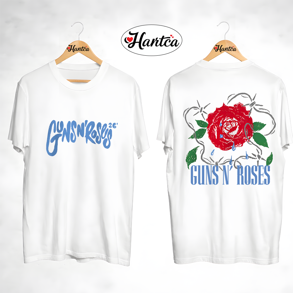 Guns N Roses Merch Cross World Tour Vintage Style 2026 Shirt 