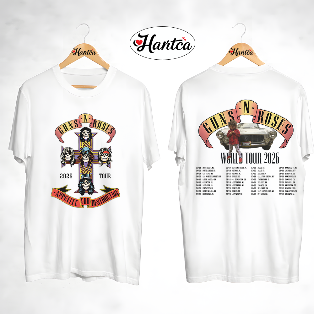 Guns N Roses World Tour 2026 Sweatshirt Shirt 