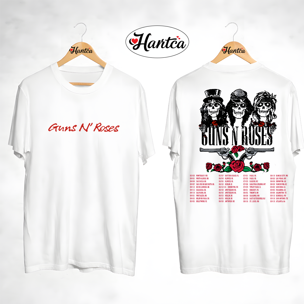 Guns N Roses Merch 2026 Vintage Tour Hoodie Shirt 