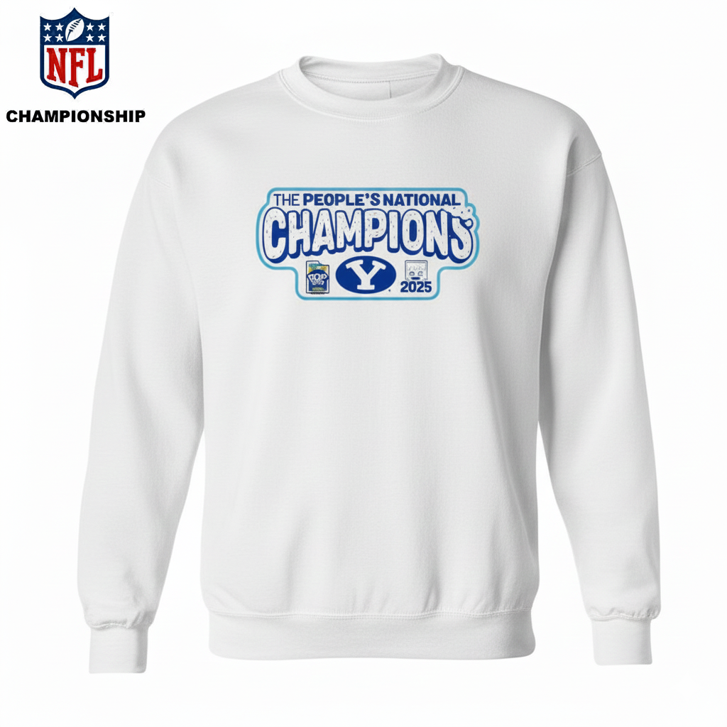2025 POP-TARTS Bowl BYU CHAMPS Shirt - Image 3