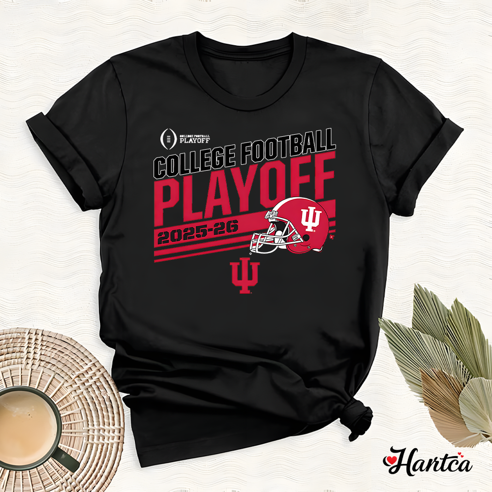 Indiana Football 2025-26 CFP Stripe T Shirt