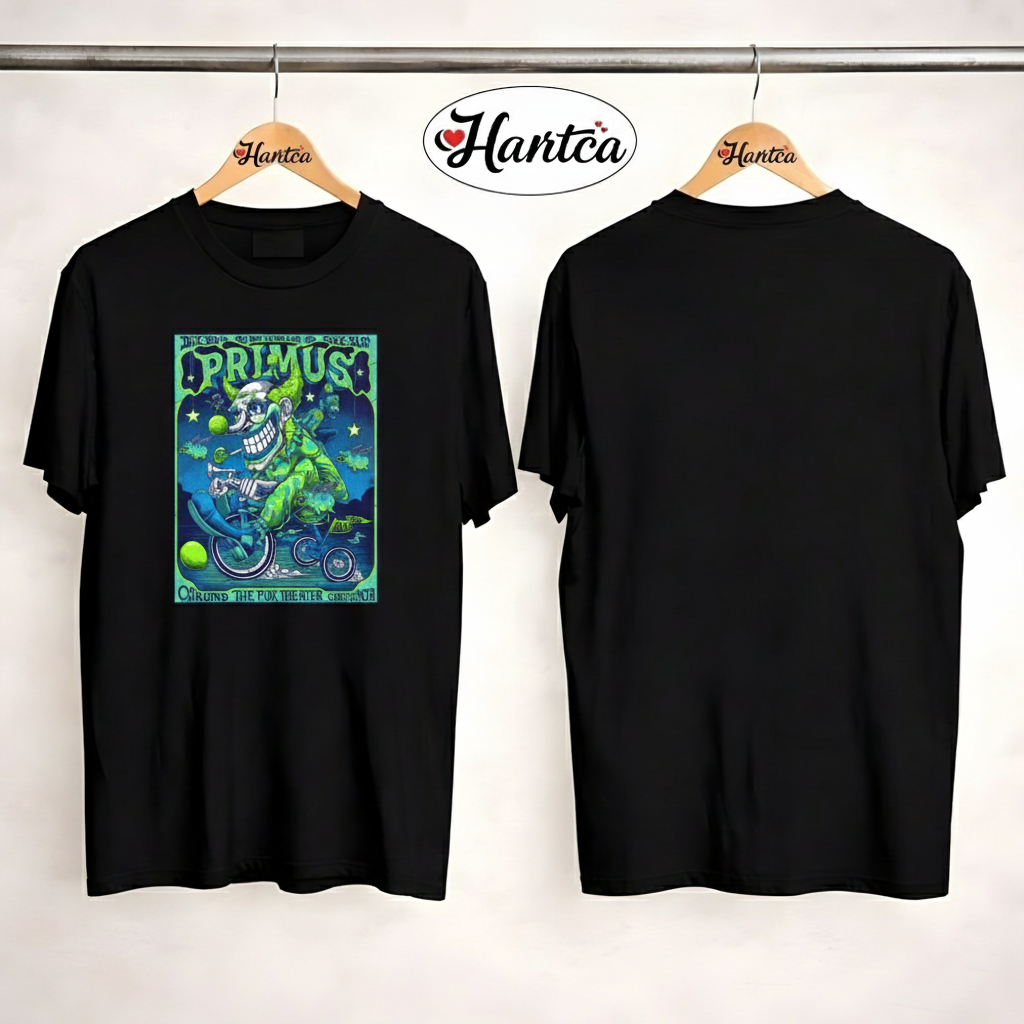 Primus VIP 2025 New Years Eve Shows Poster In Oakland California T-Shirt