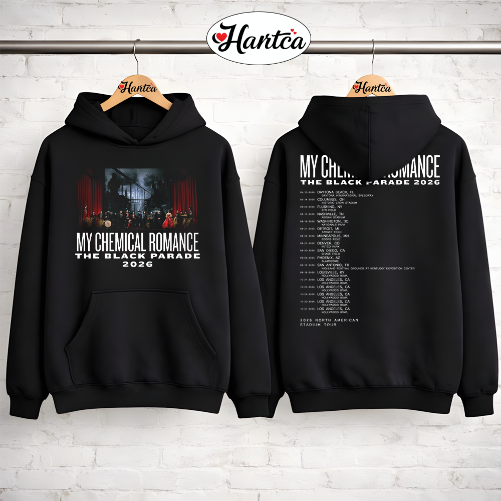 My Chemical Romance The Black Parade Tour 2026 Hoodie