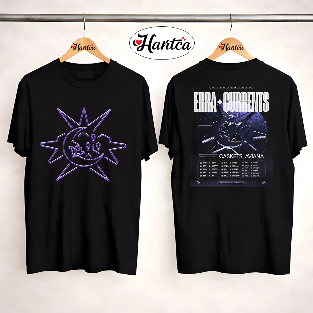 Erra Band And Currents The Silence Follows Tour 2026 Hoodie - Image 3