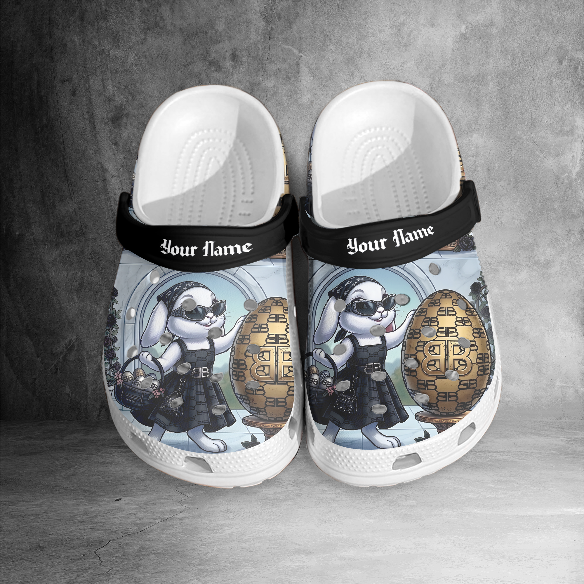 Balenciaga Luxury Bunny Runway Easter Clogs Shoes For Men And Women - Image 2