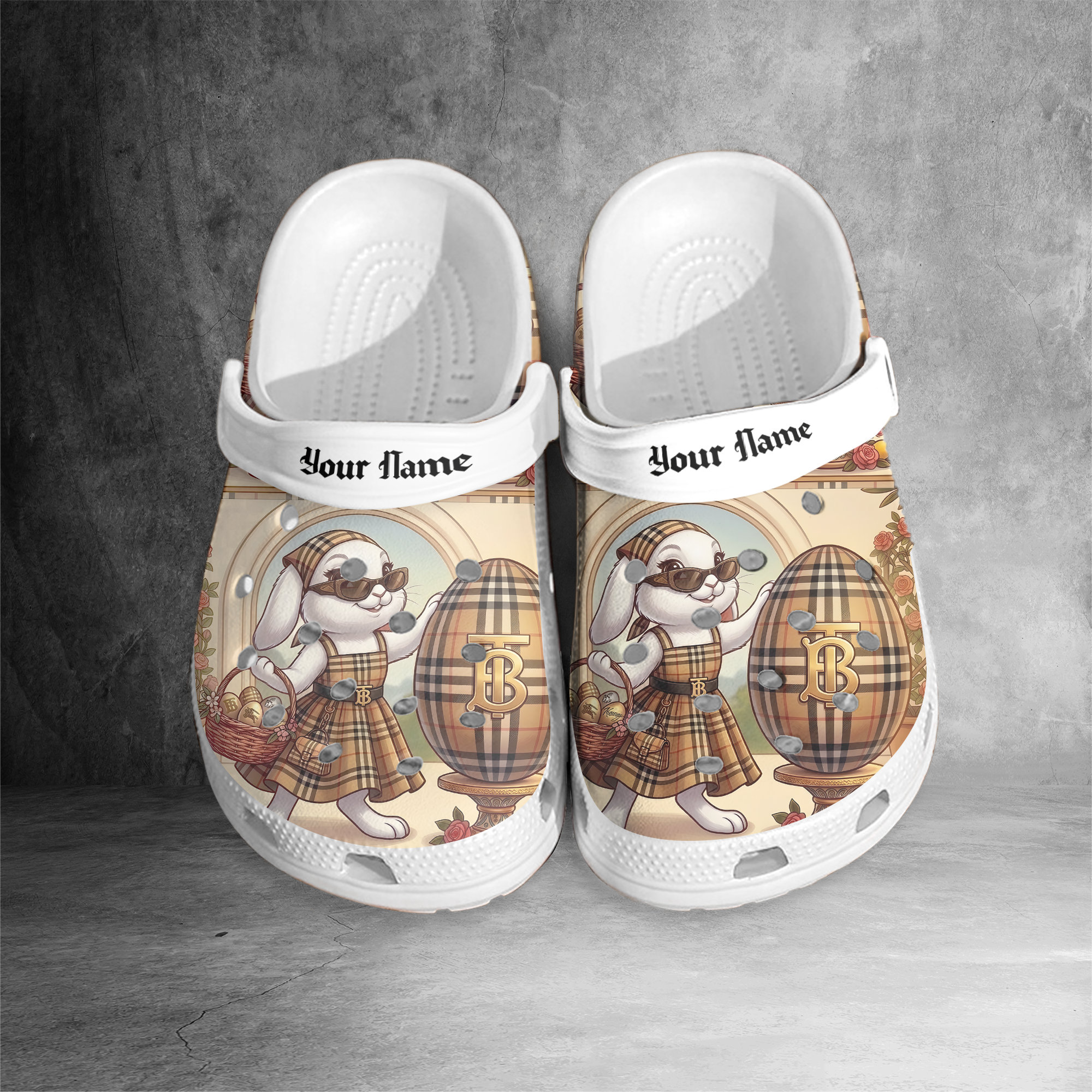 Burberry Luxury Bunny Runway Easter Clogs Shoes For Men And Women - Image 2