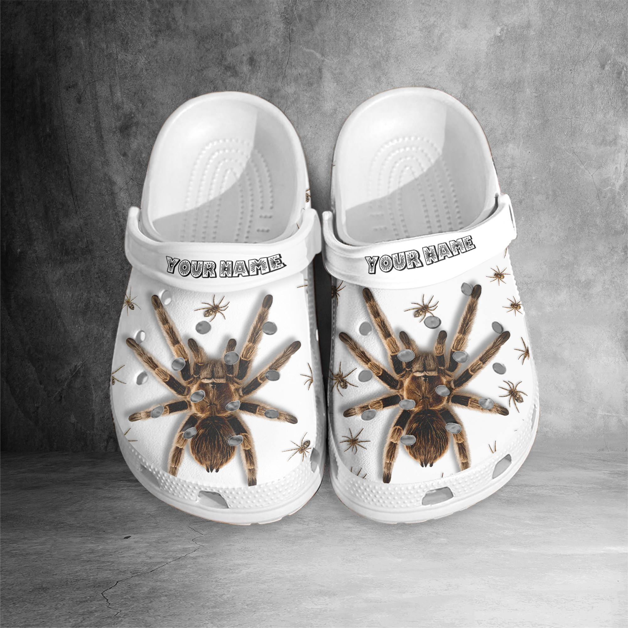 Spider Infested April Fools' Day Clogs Shoes Comfortable For Men And Women - Image 2