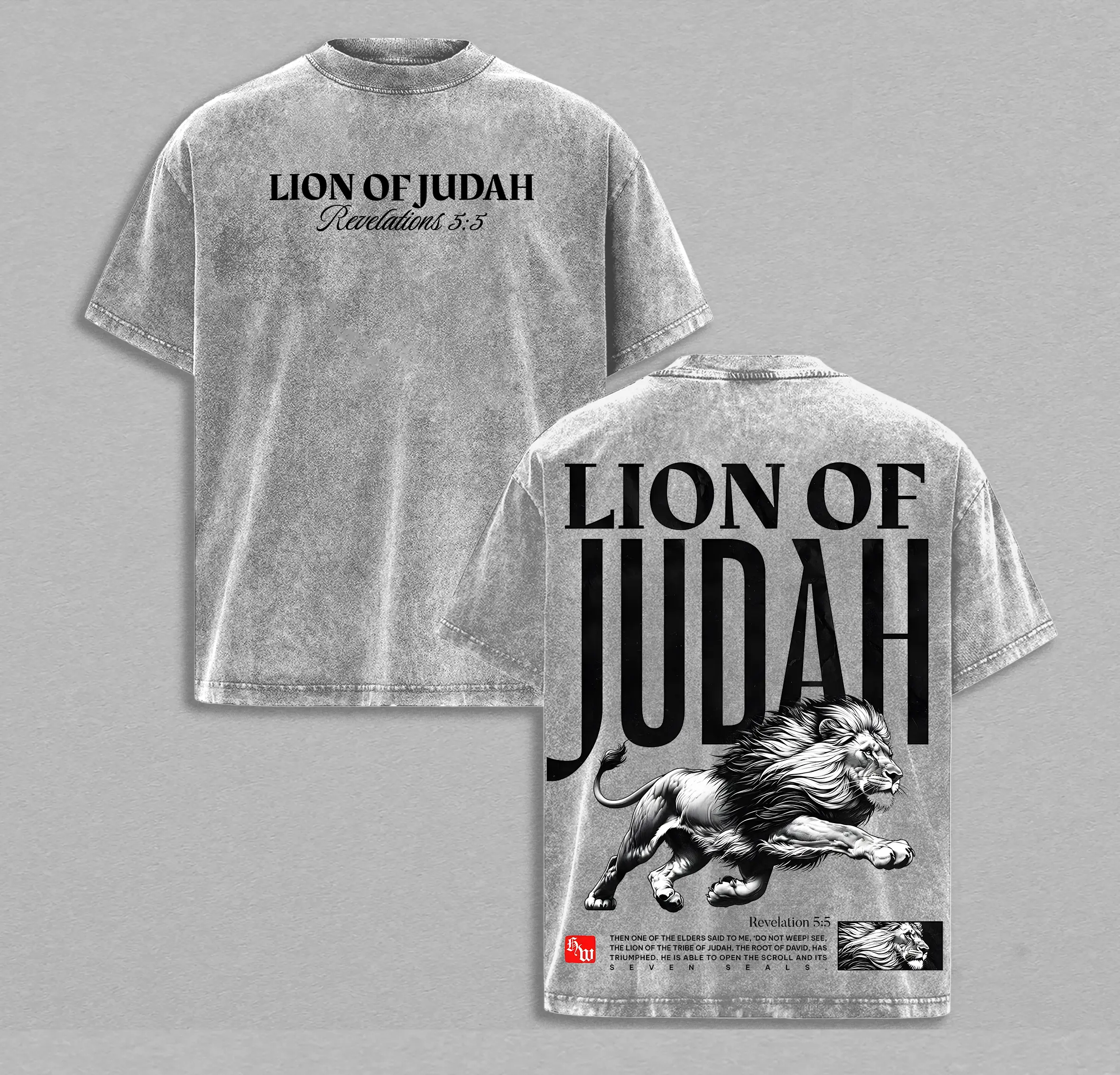 Lion of Judah Vintage Washed T-Shirt Tank Top Hoodie, Christian Jesus Apparel, Faith Streetwear Oversize Heavyweight, Gothic Church Outfit, Gym Pump Cover , Lion Shirt