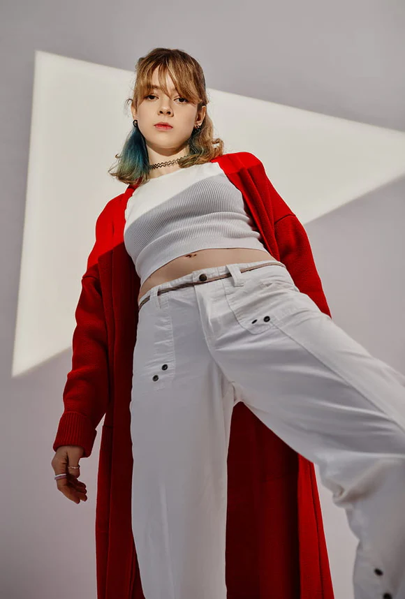 Fashion Model Front Swapped