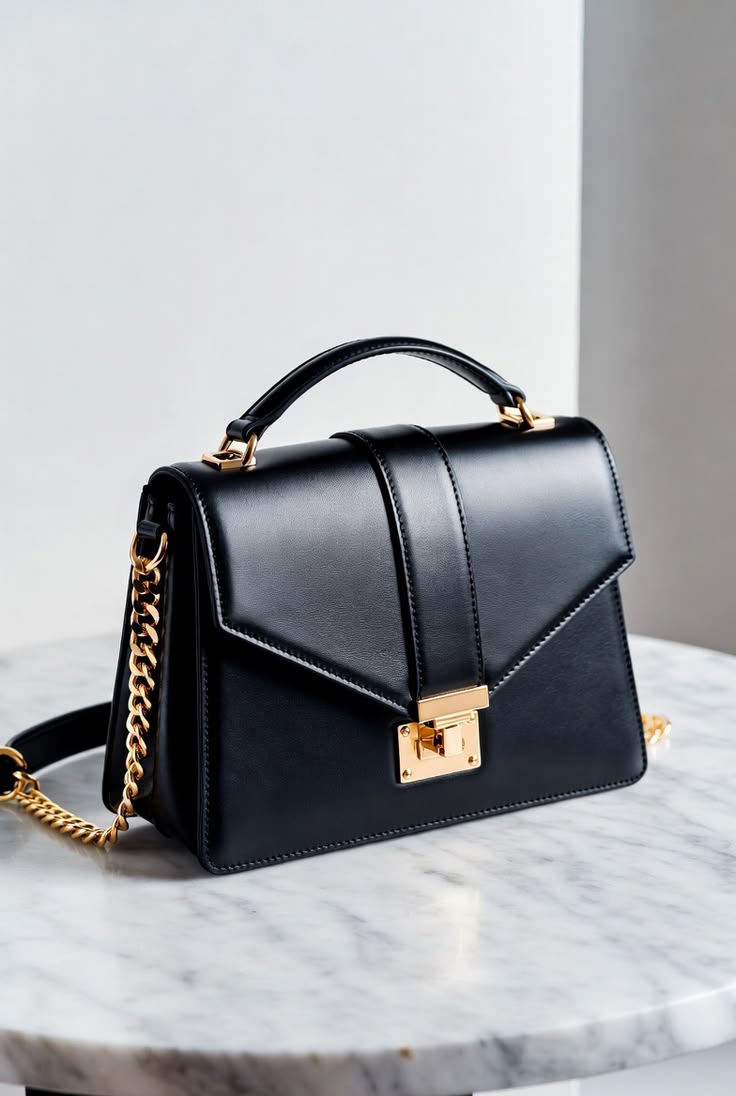 Leather Handbag Detail